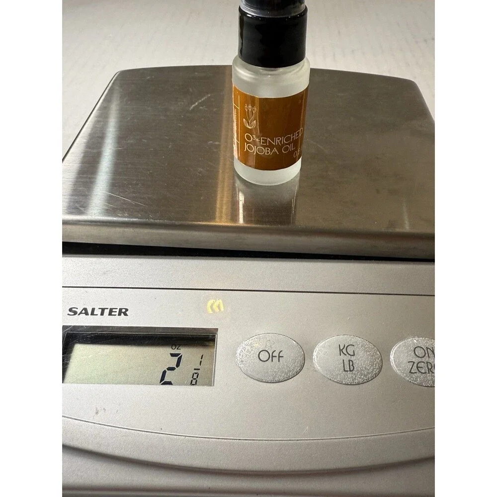 O3-Enriched Jojoba Oil Oxygen-Rich Treatment Oil‎ 0.5 Oz Organic New